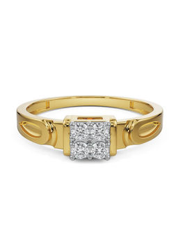 EMORI - Quartet Wedding Band in 18KT Gold | Authentic & Certified Lab Diamonds