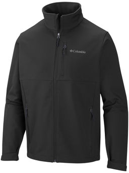 Columbia - Mens Black Omnishield Ascender Softshell Water and Wind Resistant Jacket
