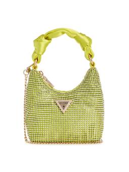 Guess - Women'S Stone Green Aluminium Lua Mini Hobo Bag