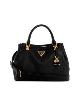 Guess - Women'S Solid Black Polyurethane Cosette Luxury Handbag Bag