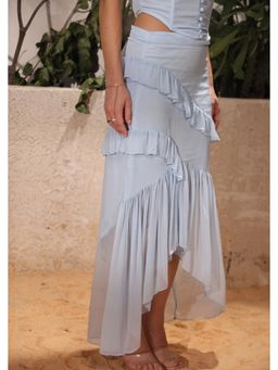 SEORAA - Blue Chloe Skirt