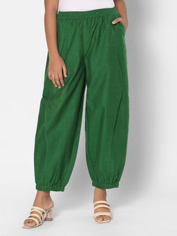 TeenTrums - Girls Woven Bottom Green