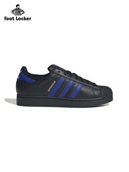 adidas Originals - Superstar Ii Unisex Black & Blue Originals Sneakers