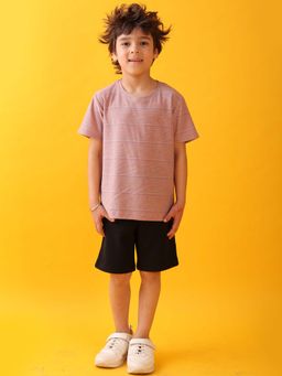 ANTHRILO - Stripes Boys T-Shirt with Shorts (Set of 2)