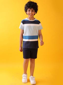 ANTHRILO - Denim Boys T-Shirt with Shorts (Set of 2)