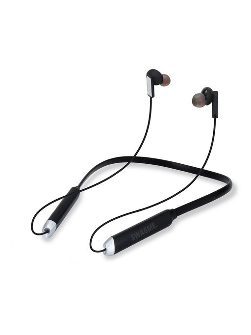 Swagme Sargam NB007 Wireless Neckband Earphone with Bluetooth V5.0 EDR, Up to 36H Music Time