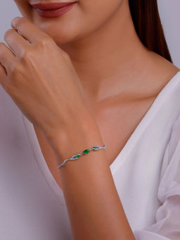 GIVA - 925 Silver Dynamic Drop Bracelet