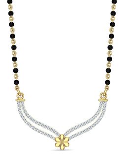 DISHIS - 18k BIS Hallmark Yellow Gold and Diamond Tanmaniya Pendant