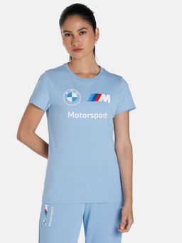Puma - Bmw M Motorsport Ess Womens Blue T-shirt