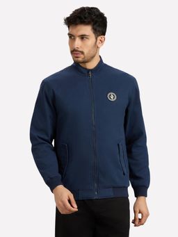 SKECHERS - Men Lifestyle Navy Blue Jacket
