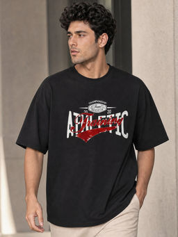 Nobero - Premium Black Oversized T-Shirt