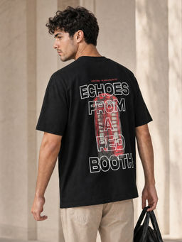 Nobero - Premium Black Oversized T-Shirt