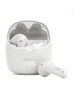 JBL - Tune Flex 330NC TWS with ANC, Customizable Eartips, 32H Playtime, Bluetooth Headset (White)