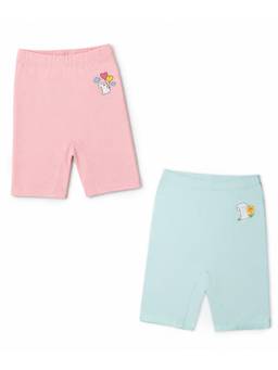 Superbottoms - Supersoft Cycling Shorts for Girls (Pack of 2)