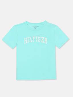 Tommy Hilfiger - Boys Aqua Graphic T-shirt