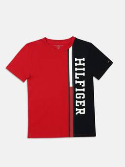 Tommy Hilfiger - Boys Red Graphic T-shirt