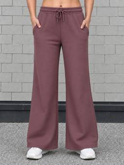 TeenTrums - Girls' Solid Bootcut Wide Leg Track Pant