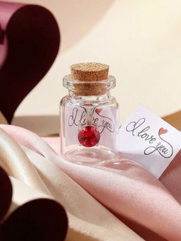 Ornate Jewels - 925 Silver 2 Carat Red Ruby Solitaire Pendant With Chain For Women & Girls (Adjustable)