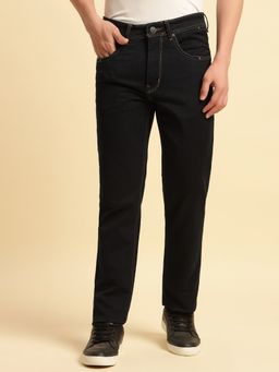 Cantabil - Men Casual Denim Black Jeans