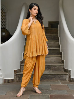 Urbanstree - Dhanya Kurta with Dhoti (Set of 2)