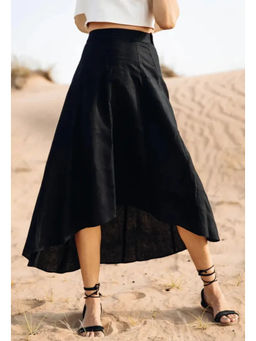B Label - Black Sail High Low Skirt