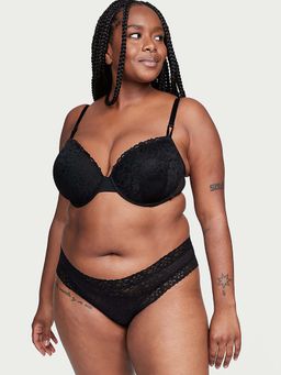 Victoria's Secret - Black Lace Cheeky Panty (S)