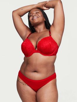 Victoria's Secret - Red Victoria's Secret Stretch Cotton Bikini Panty (XS)