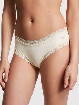 Victoria's Secret - Beige Everyday Lace-Trim Chester Panty (2XL)
