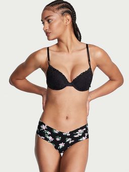 Victoria's Secret - Black No-Show Cheeky Panty