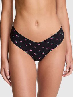 Victoria's Secret - Black No-Show Thong Panty