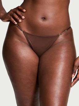 Victoria's Secret - Brown Love Cloud Smooth Adjustable String Bikini Panty