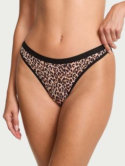 Victoria's Secret - Multi-Colour Victoria's Secret Stretch Cotton High-Leg Scoop Thong Panty (S)
