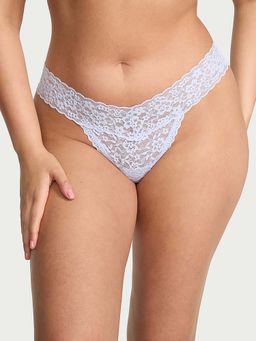 Victoria's Secret - Purple Lace Thong Panty