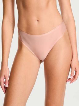 Victoria's Secret - Beige Body By Victoria Flex Mid-Rise Thong Panty