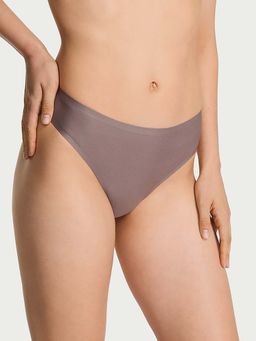 Victoria's Secret - Grey Body By Victoria Flex Mid-Rise Thong Panty