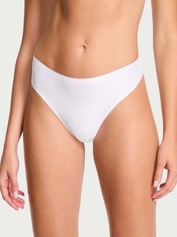 Victoria's Secret - White Body By Victoria Flex Mid-Rise Thong Panty (S)