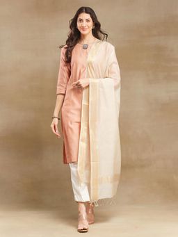Fabindia - Natural Cotton Silk Blend Dupatta