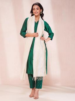 Fabindia - Natural Cotton Silk Blend Dupatta