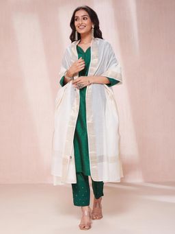 Fabindia - Natural Cotton Silk Dupatta