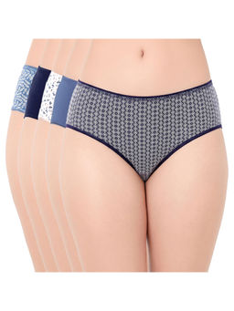 Juliet - Women Cotton Lycra Hipster Panties (Pack of 5)