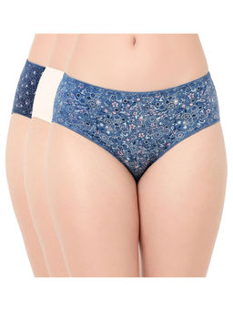 Juliet - Women Cotton Lycra Hipster Panties (Pack of 3)