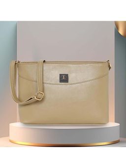 ESBEDA - Beige Solid Pu Slingbag