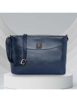 ESBEDA - Blue Solid Pu Slingbag