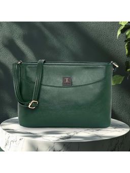 ESBEDA - Green Solid Pu Slingbag