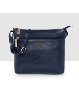 ESBEDA - Blue Solid Pu Slingbag