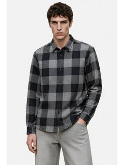 Snitch - Black Checks Full Sleeves Regular Casual Shirt for Men