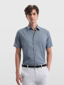 Arrow Newyork - Men's Jaquard Boston Relaxed Fit Shirt