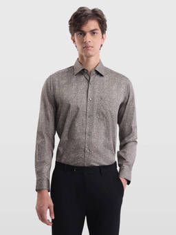 Arrow - Men's Paisley Printed Manhattan Slim Fit Shirt