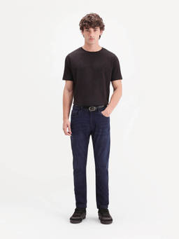 Rare Rabbit - Toledo 26 Men Straight Fit Dark Navy Solid Jeans