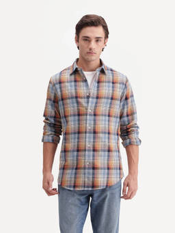 Rare Rabbit - Uvar Checked Cotton Casual Shirt